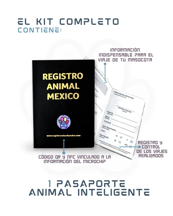 Microchip para Mascotas Kit Completo de Viaje — foto 4