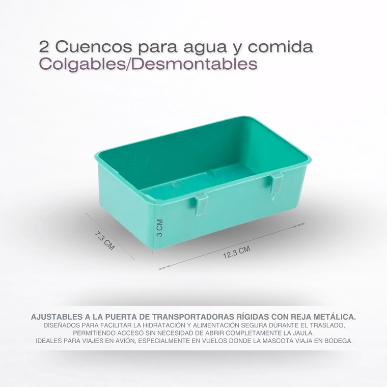 Kit Premium Viaje Mascotas Avion Cabina Y Bodega con Localizador — foto 2