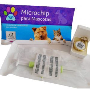 Microchip para Mascotas con Placa Inteligente