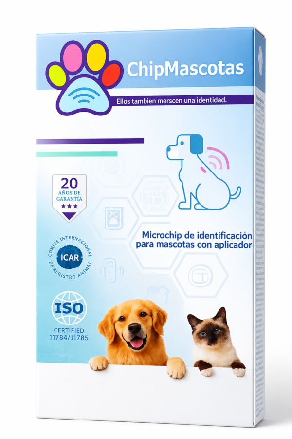 Chipmascotas chip microchip para perros y gatos