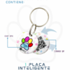 Placa inteligente Smart tag con chip NFC y codigo QR