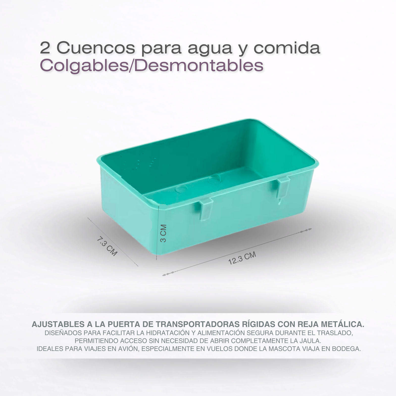 Kit Premium Viaje Mascotas Avion Cabina Y Bodega con Localizador - Imagen 2