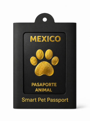 Pasaporte Inteligente Para Mascotas Con Qr Y Chip Nfc